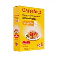 Premezcla para ñoquis Carrefour 200g. sin TACC y sin lactosa