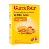 Premezcla para galletas dulces Carrefour 225g. sin TACC y sin lactosa